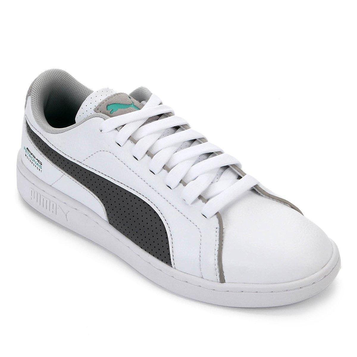 Tênis Couro Puma Mercedes Smash V2 
