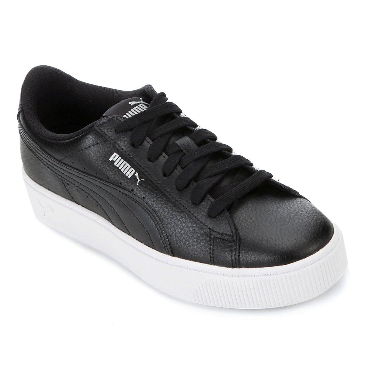 Puma vikky stacked schwarz Clearance