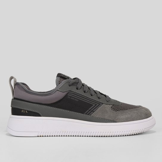 Tênis Couro Reserva Hero Sport Masculino - Cinza Menor preço em Tênis Couro Reserva Hero Sport Masculino - Cinza