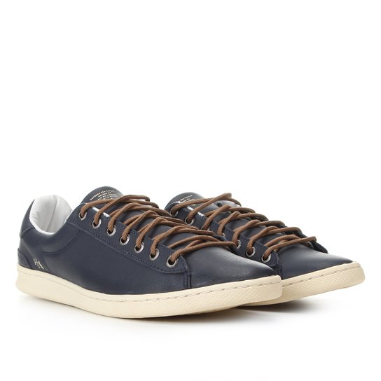 Tênis Couro Reserva Mustique Masculino - Marinho Menor preço em Tênis Couro Reserva Mustique Masculino - Marinho