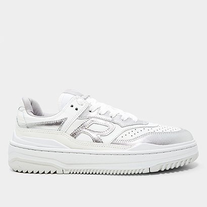 Tênis Couro Reserva R-Broox - Prata | Netshoes