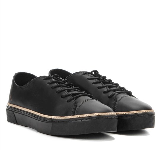 Tênis Couro Reserva Rsv209 Masculino - Preto Menor preço em Tênis Couro Reserva Rsv209 Masculino - Preto