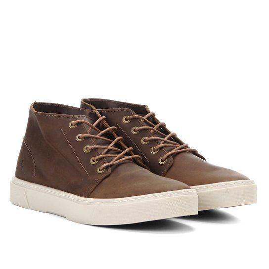 Tênis Couro Reserva Rsv212 Masculino - Marrom Menor preço em Tênis Couro Reserva Rsv212 Masculino - Marrom