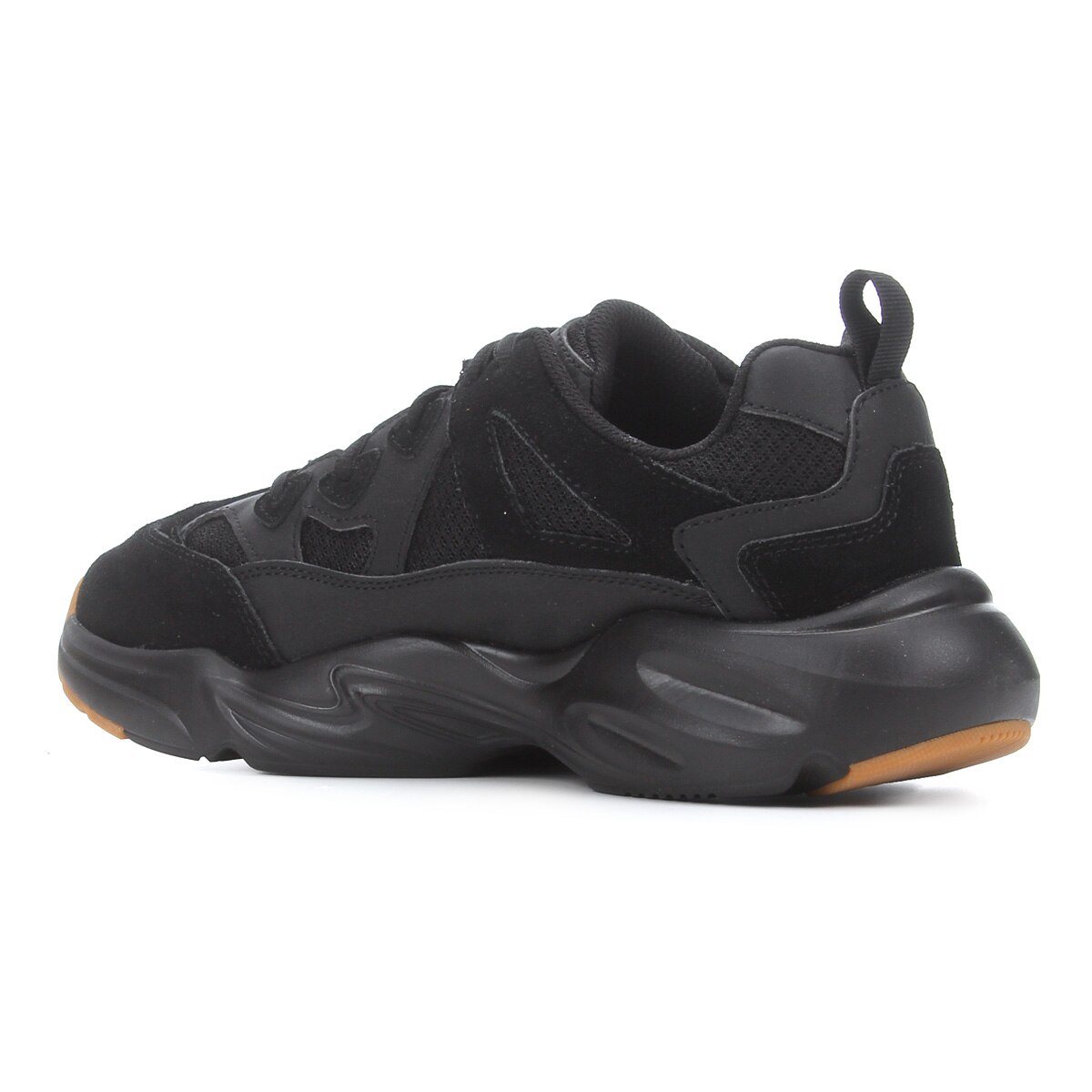 Tênis Couro Skechers Stamina Airy Masculino - Preto | Netshoes