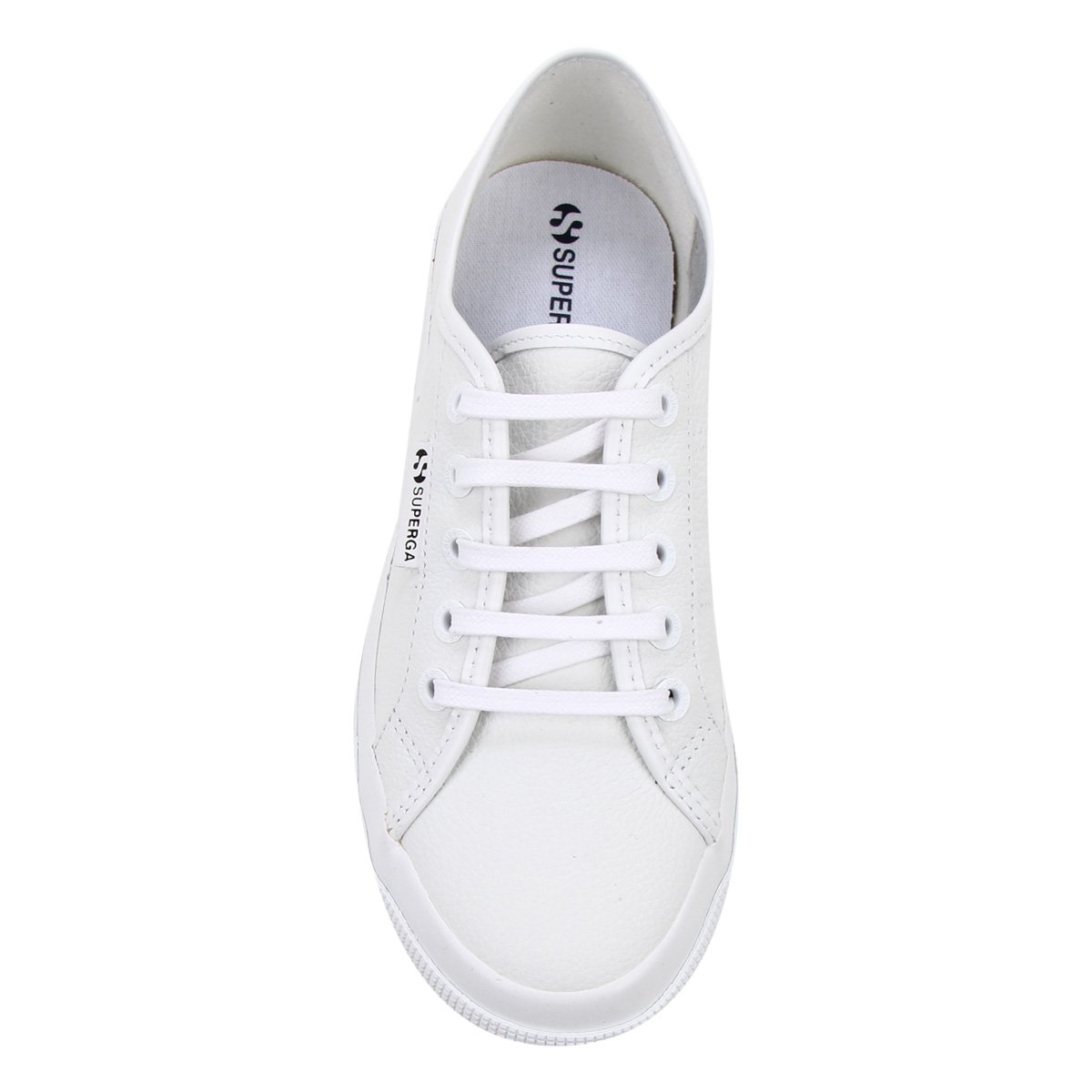 superga couro branco