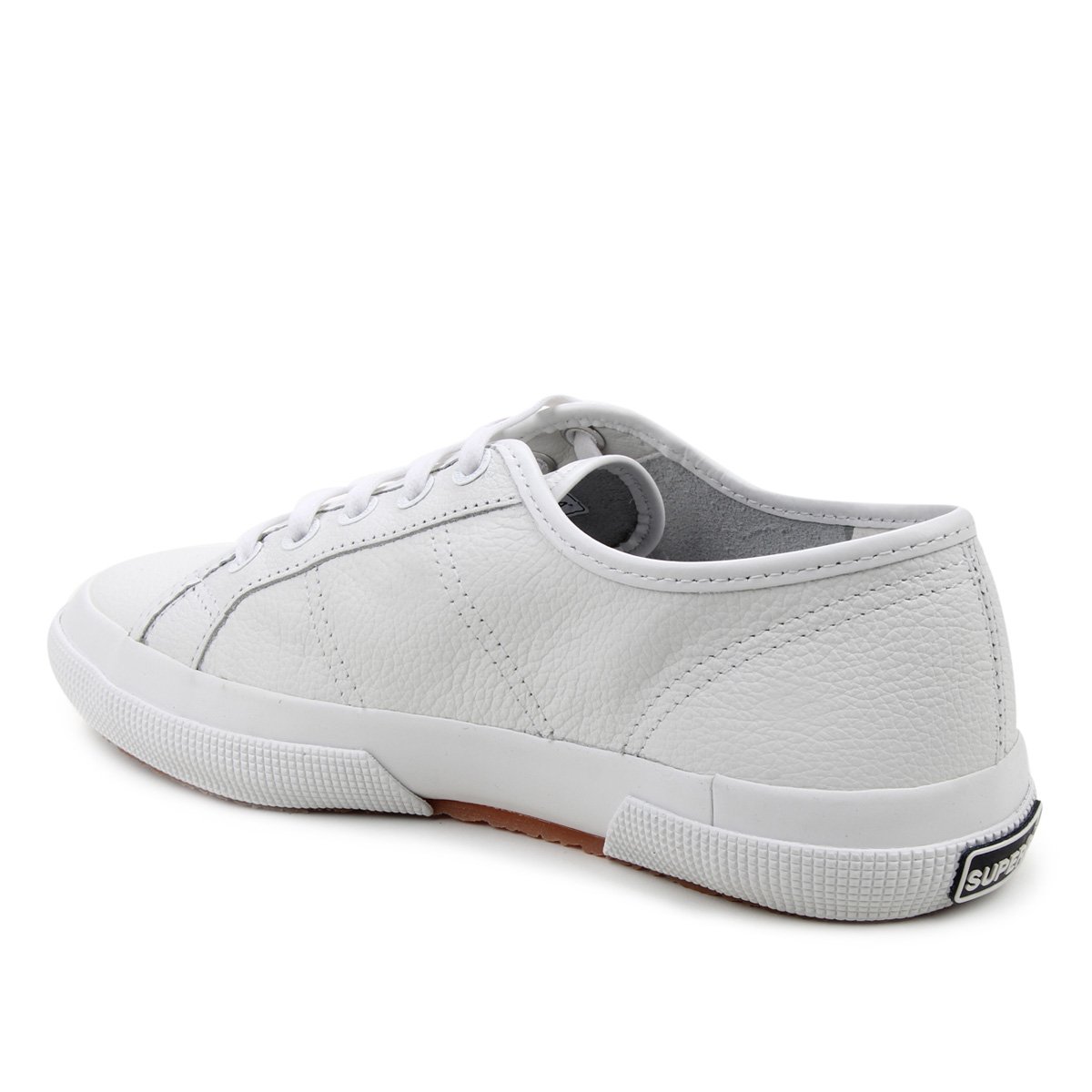 superga couro branco