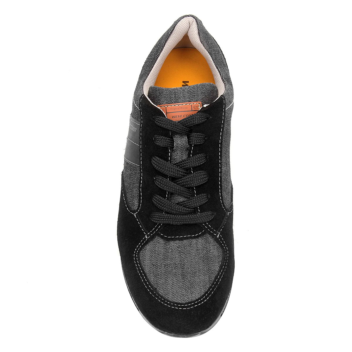 Tênis Couro West Coast Joplin Masculino Preto Netshoes