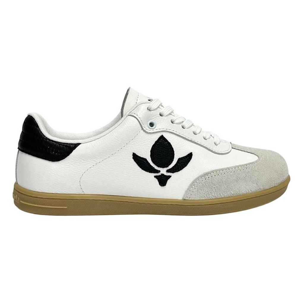 Tênis Cravo e Canela Pietra Couro 1629CC Branco/Preto