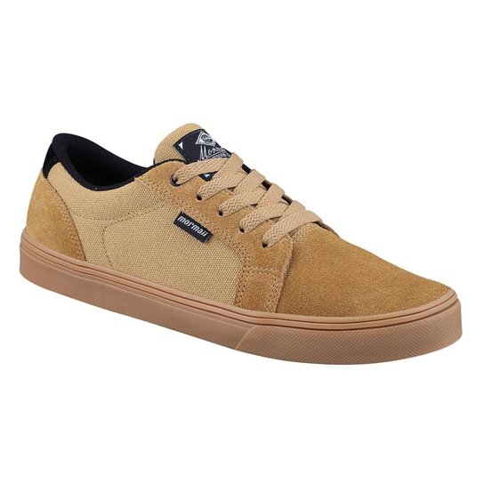 Tênis Crew Couro Camurça Mormaii Masculino Bege+Verde Netshoes