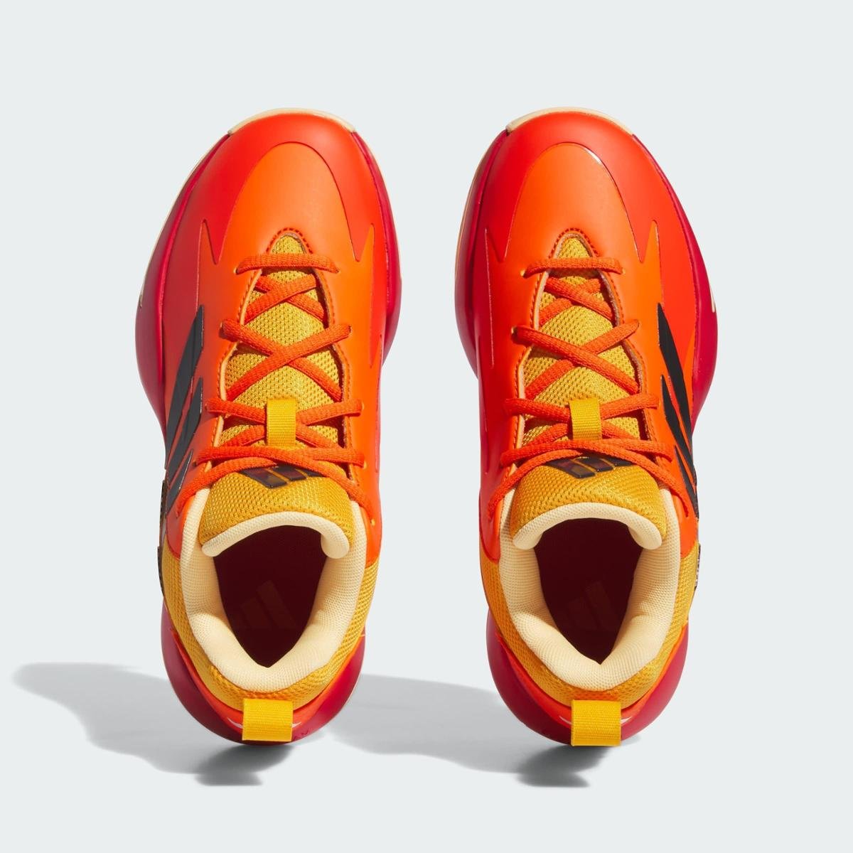 Tênis Cross 'Em Up Select Wide Adidas - Laranja | Netshoes