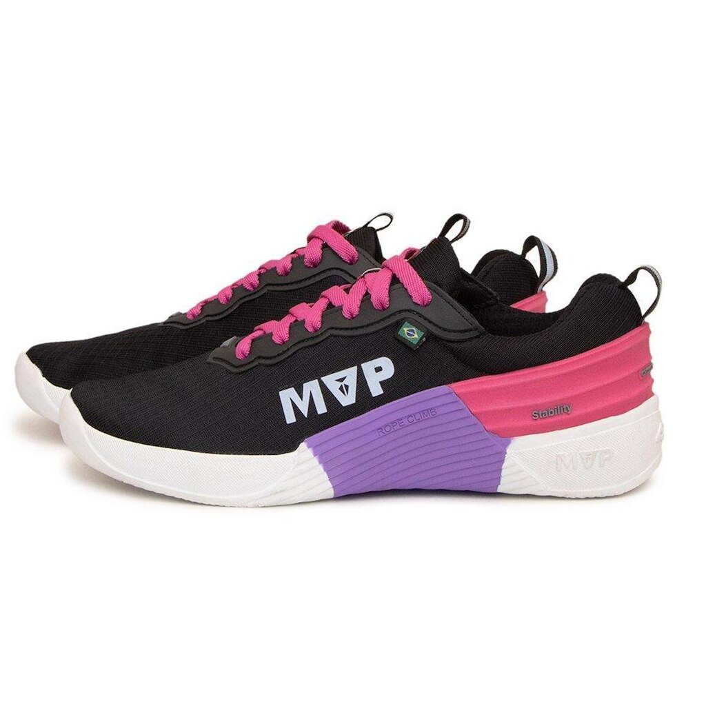 Tenis Cross Training Mvp 4x4 - Black Pink