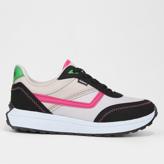 Tênis Dakota Casual Bicolor Feminino - Branco+Preto Menor preço em Tênis Dakota Casual Bicolor Feminino - Branco+Preto