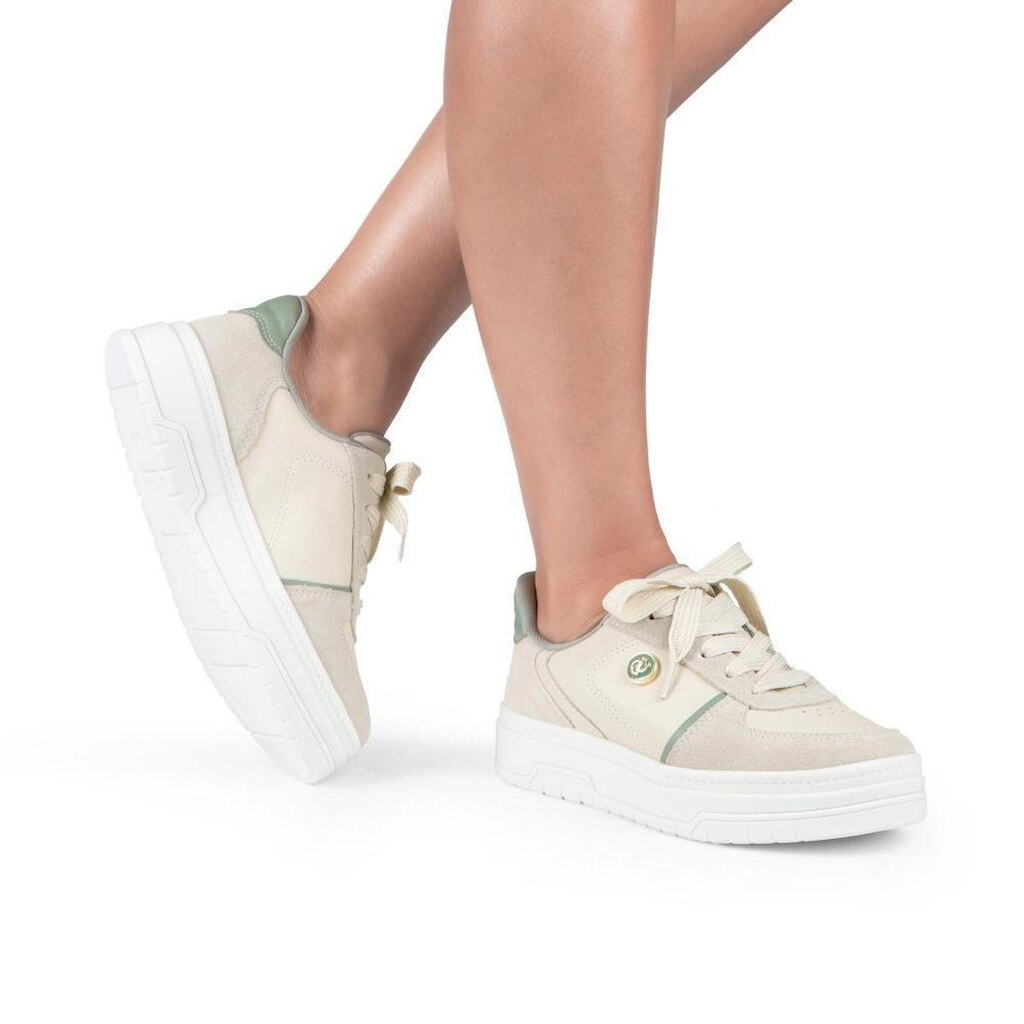 Tênis Dakota Casual Em Couro Feminino D2071