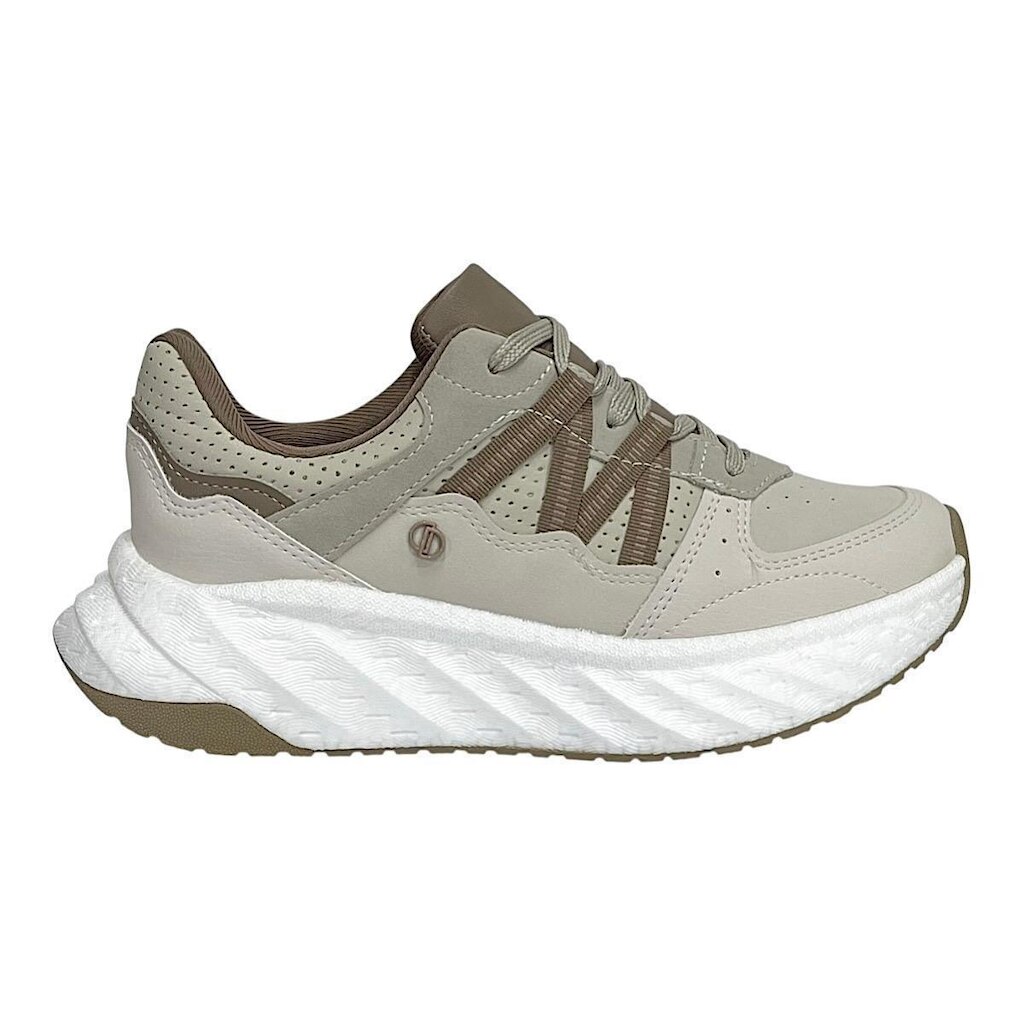 Tênis Dakota Dad Sneaker Feminino D2231 Marfim