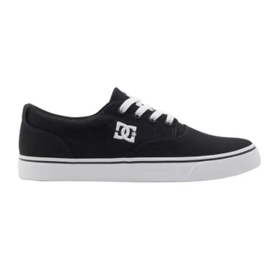 Tênis DC New Flash 2 TX Unissex - Preto e Branco Preto-branco 34