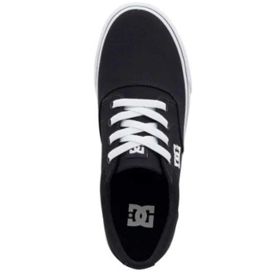 Tênis DC New Flash 2 TX Unissex - Preto e Branco Preto-branco 34