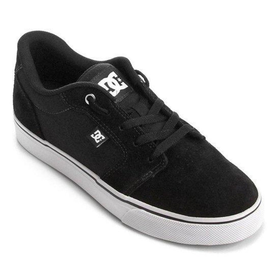 Tênis DC Shoes Anvil La Black White Preto Netshoes