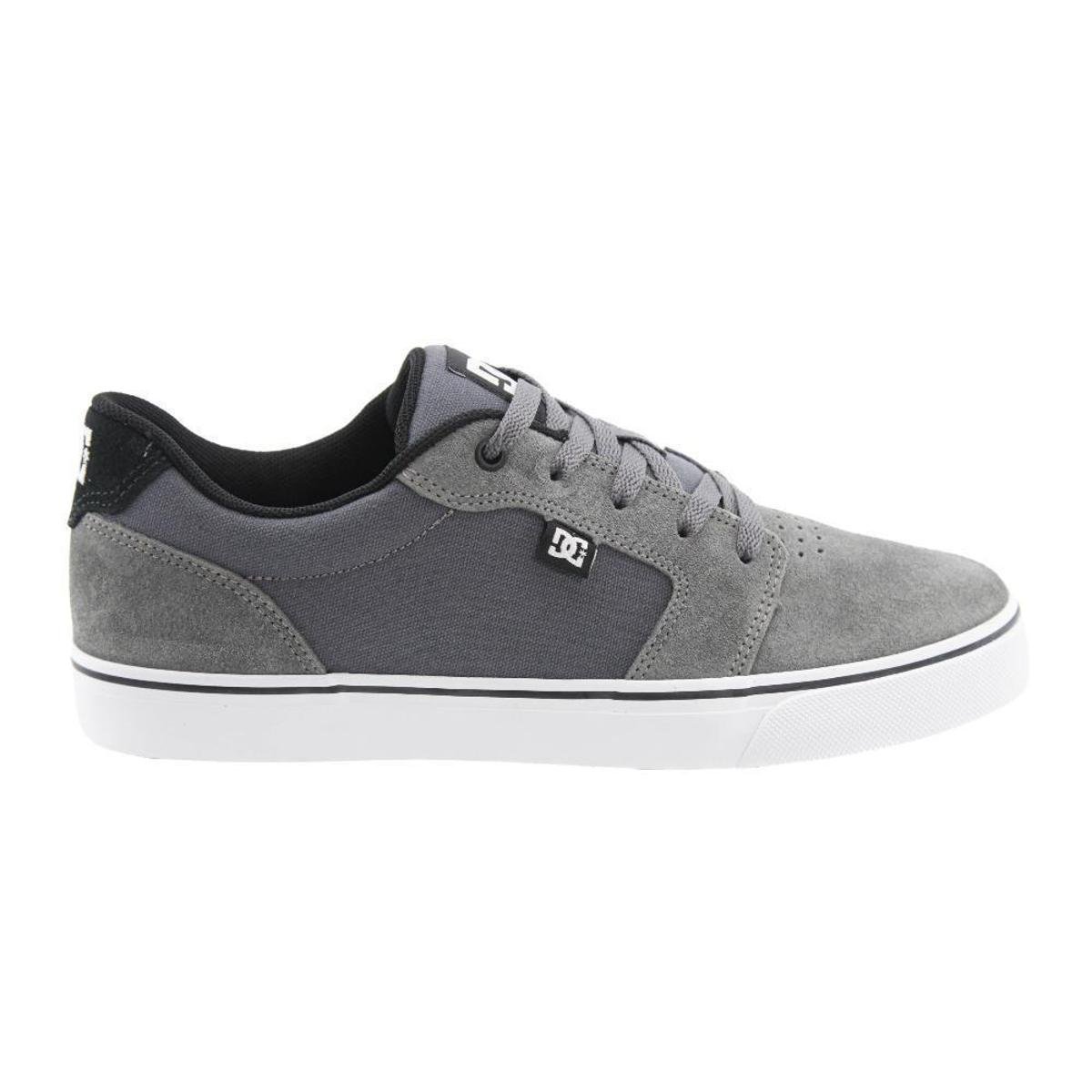 TENIS DC SHOES ANVIL LA CINZA MASCULINO Cinza Netshoes