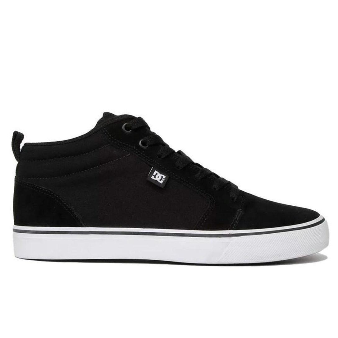 Tênis DC Shoes Anvil La Mid Masculino Preto Netshoes