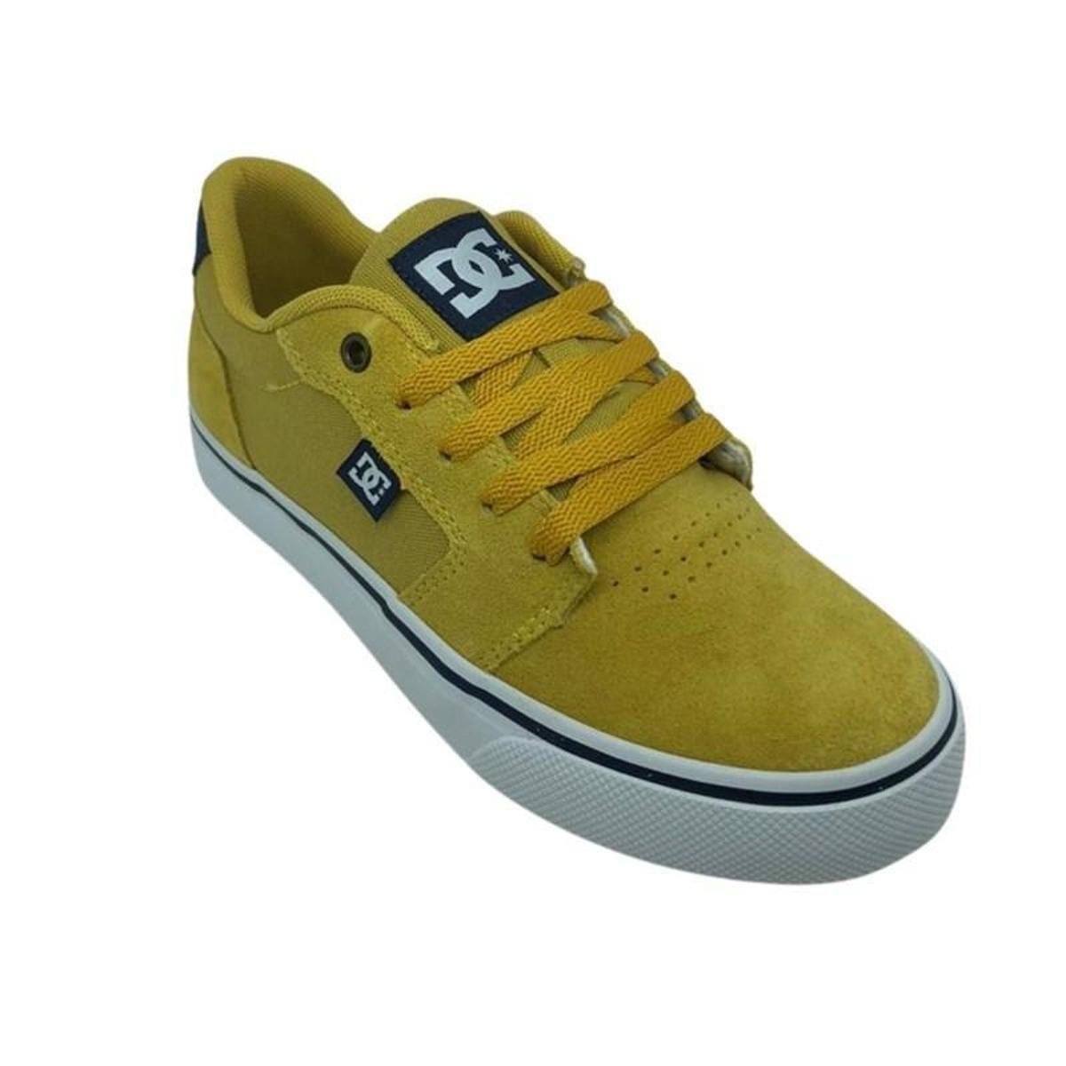 Tênis Dc Shoes Anvil La Yellow Marine White Feminino Amarelo Netshoes