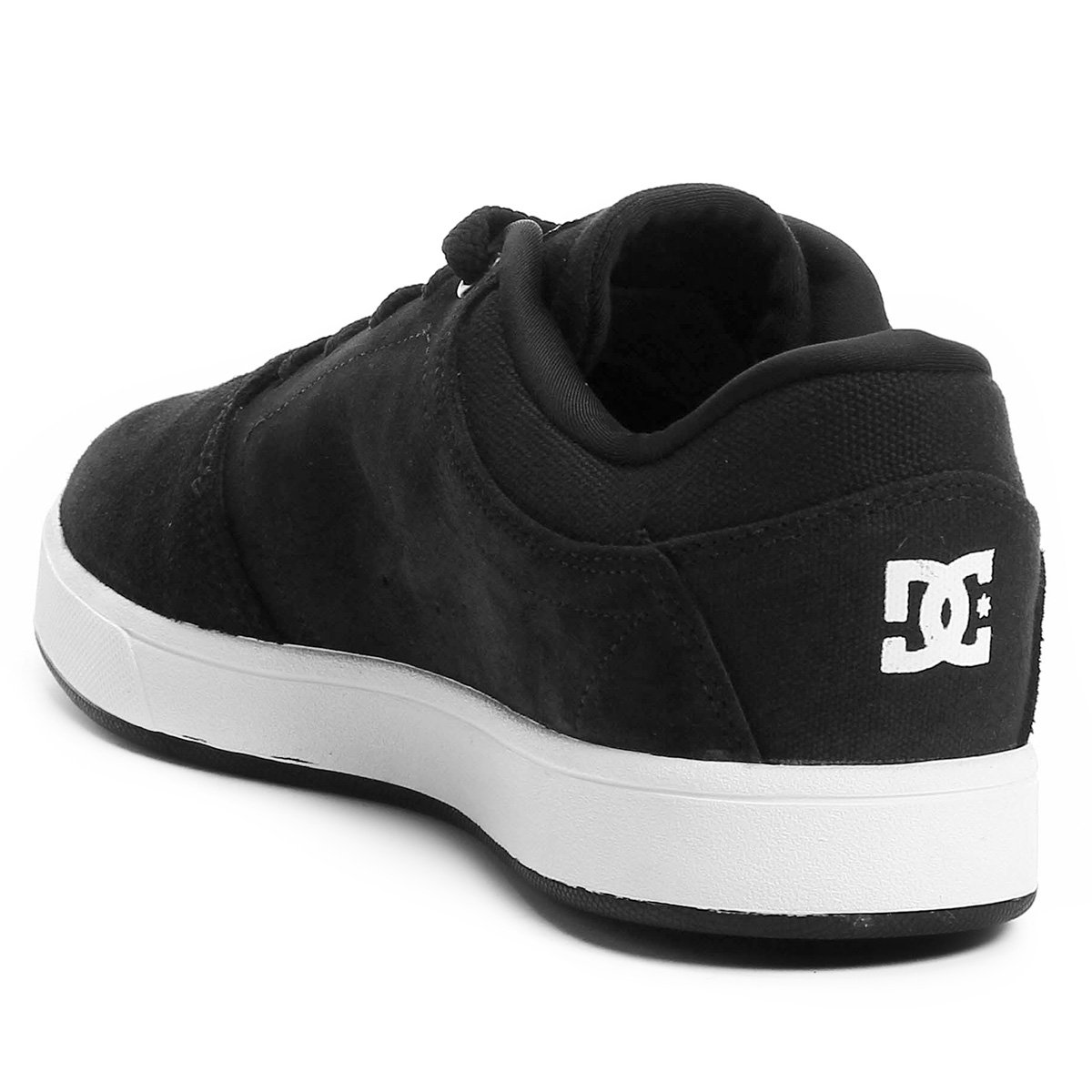 Tênis DC Shoes Crisis LA Masculino Preto e Branco Netshoes