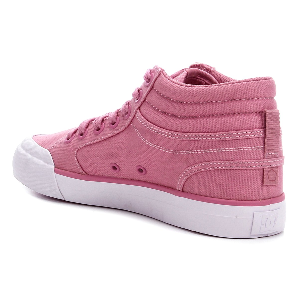 Tênis DC Shoes Evan Hi Tx Feminino Pink Netshoes
