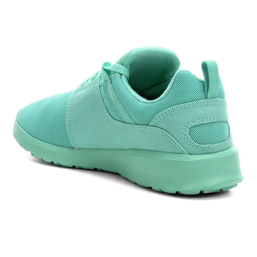 Tênis DC Shoes Heathrow Imp Feminino Verde água Netshoes