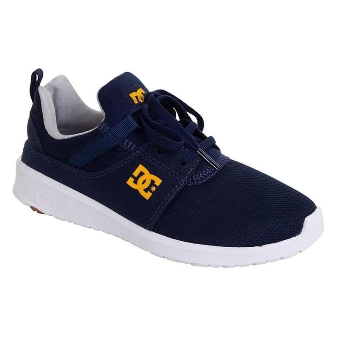 Tênis Dc Shoes Heathrow Navy Gold Adys700071 Azul Netshoes
