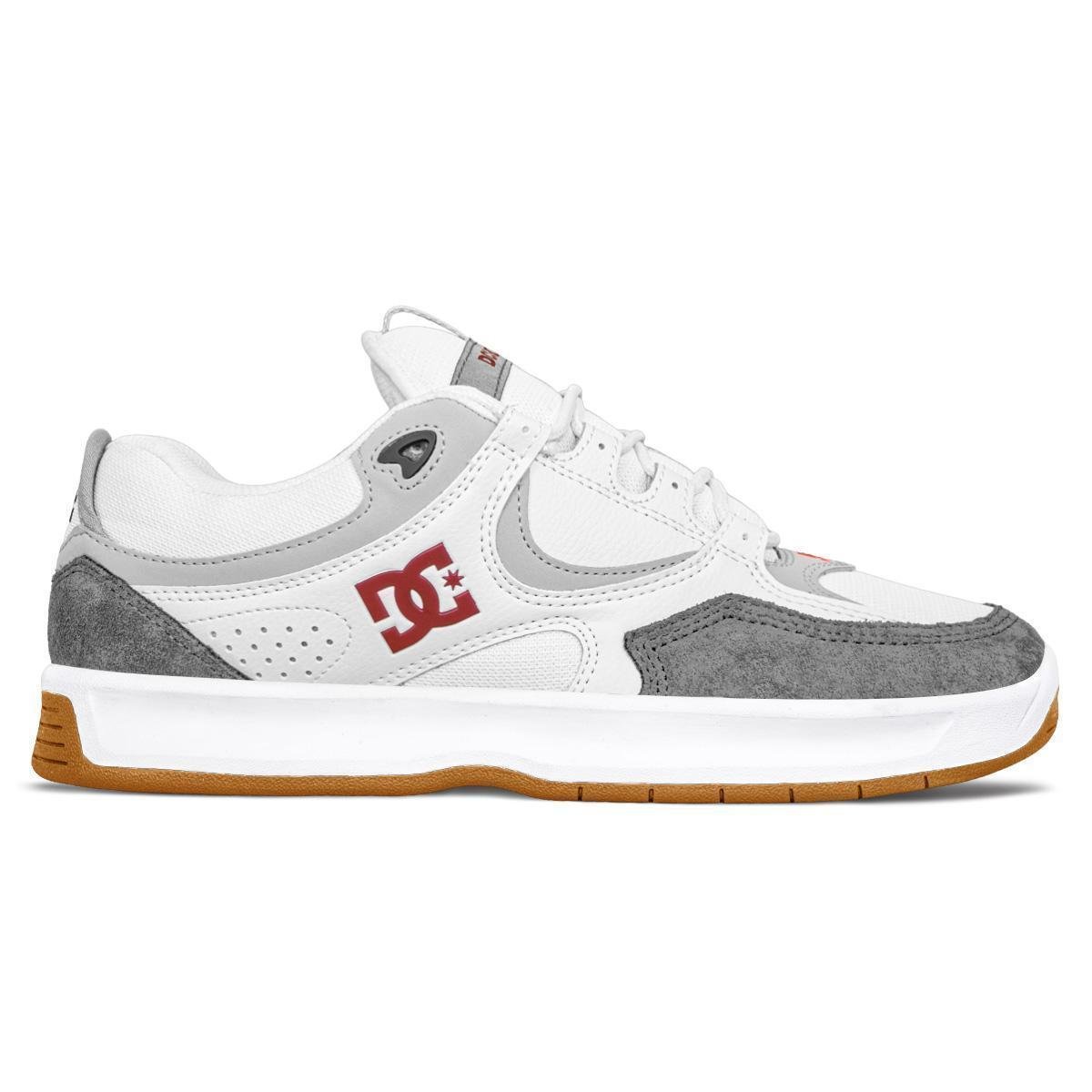 Tênis DC Shoes Josh Kalis Unissex Couro Kalynx Zero Imp - Branco