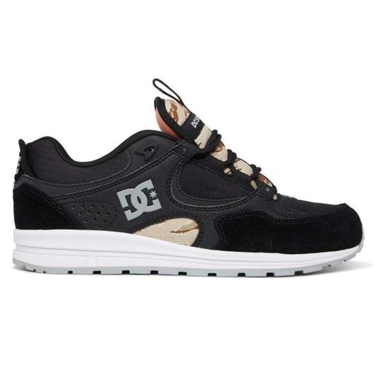 Tênis Dc Shoes Kalis Lite Se Imp Camo Black ADYS1 - Preto Menor preço em Tênis Dc Shoes Kalis Lite Se Imp Camo Black ADYS1 - Preto