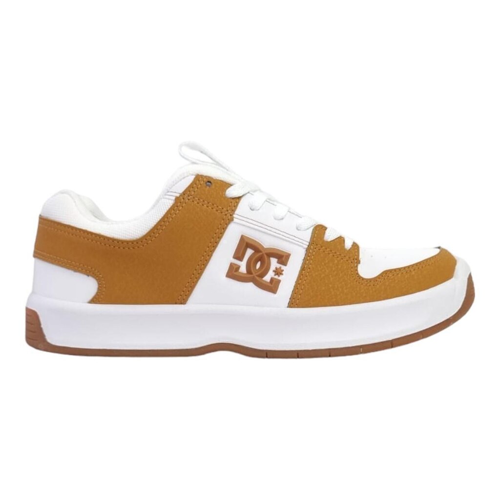 TENIS DC SHOES LYNX ZERO BROWN NATURAL WHITE