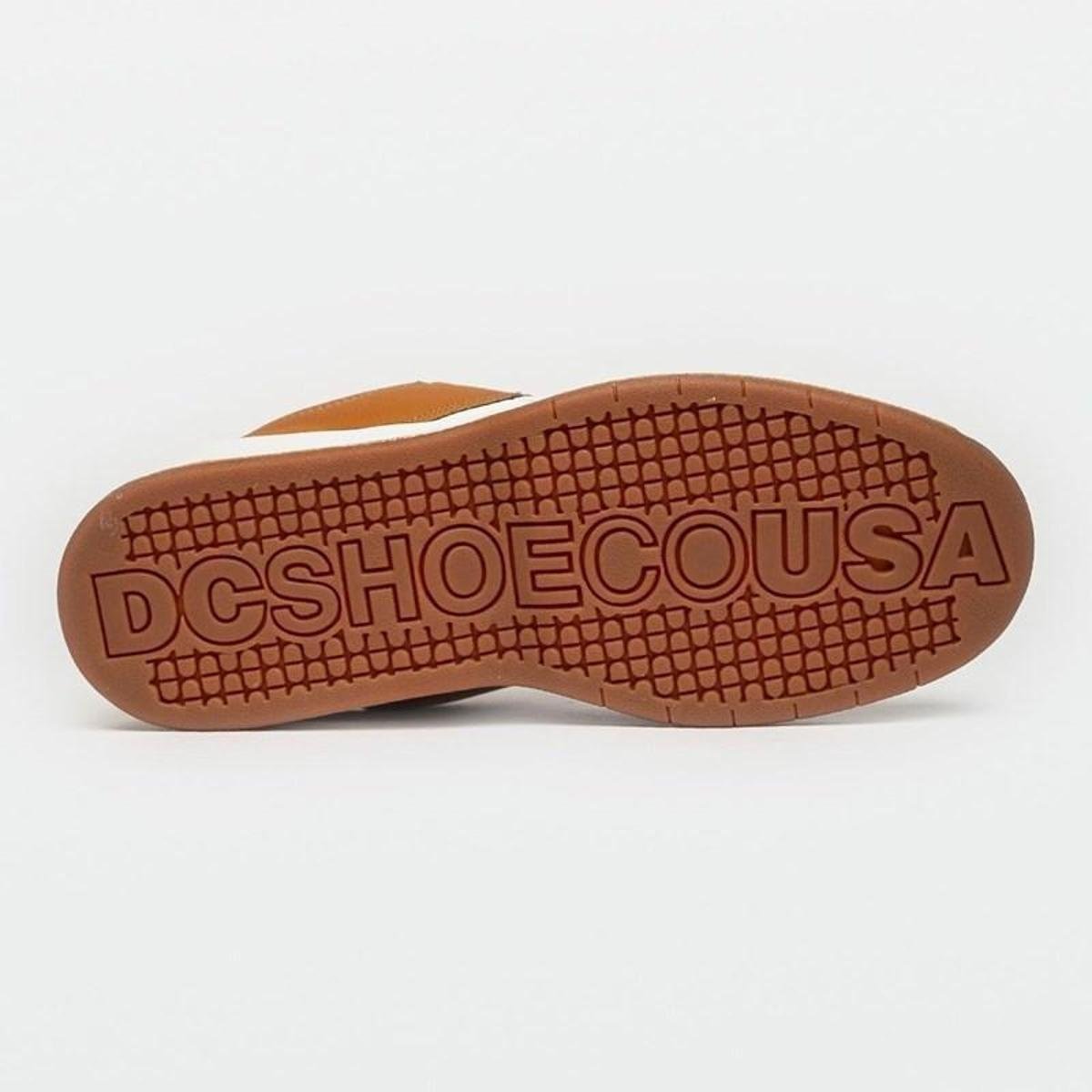 Tênis Dc Shoes Lynx Zero Brown Natural White - Marrom | Netshoes