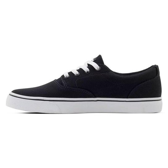 Tênis Dc Shoes New Flash 2 Tx Black White ADJS300