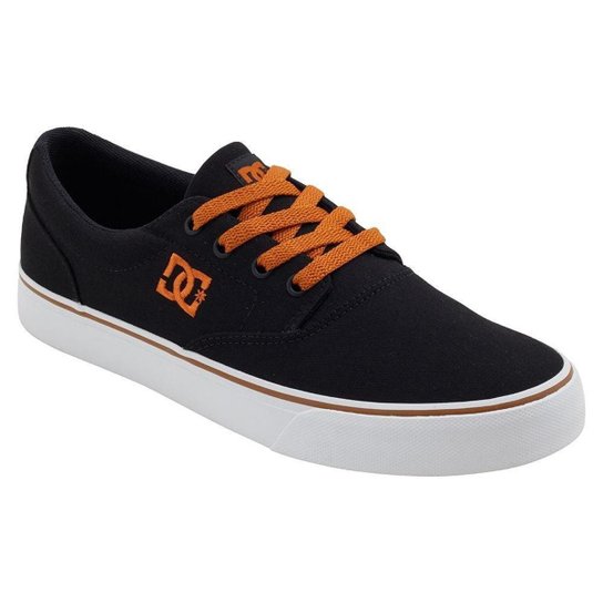 Tênis DC Shoes New Flash 2 TX SM24 Masculino - Preto+Marrom é ruim? Tênis DC Shoes New Flash 2 TX SM24 Masculino - Preto+Marrom é boa?