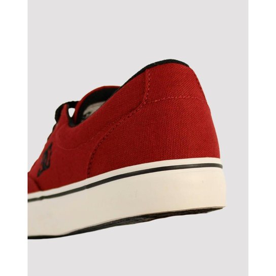 Tênis Dc Shoes New Flash 2 Tx - Wine/ White/ Black