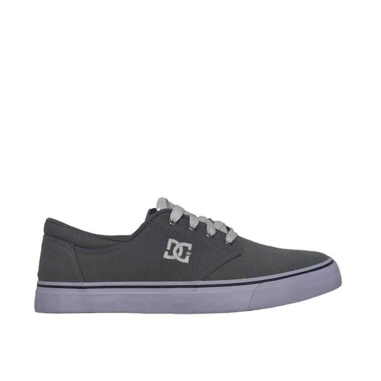Tenis DC Shoes Plaza Lite Masculino - Cinza Menor preço em Tenis DC Shoes Plaza Lite Masculino - Cinza