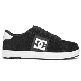 Tênis DC Shoes Unissex Camurça Striker Cup | Black White Cor:;Tamanho:38