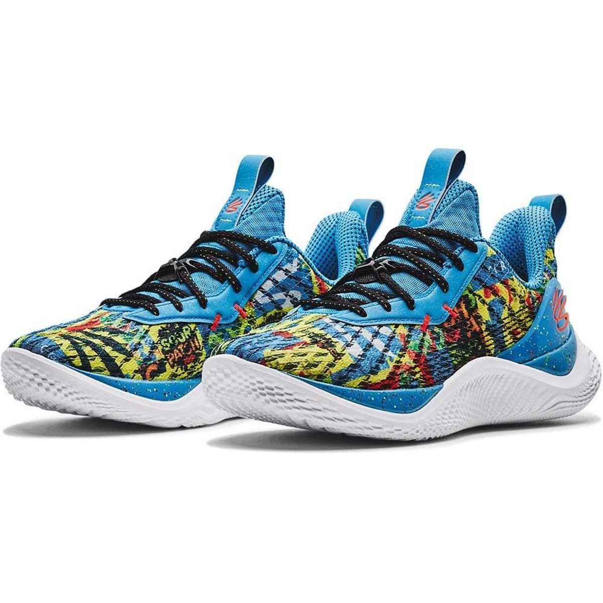 Tênis de Basquete Masculino Under Armour Curry 10 SPK - Azul