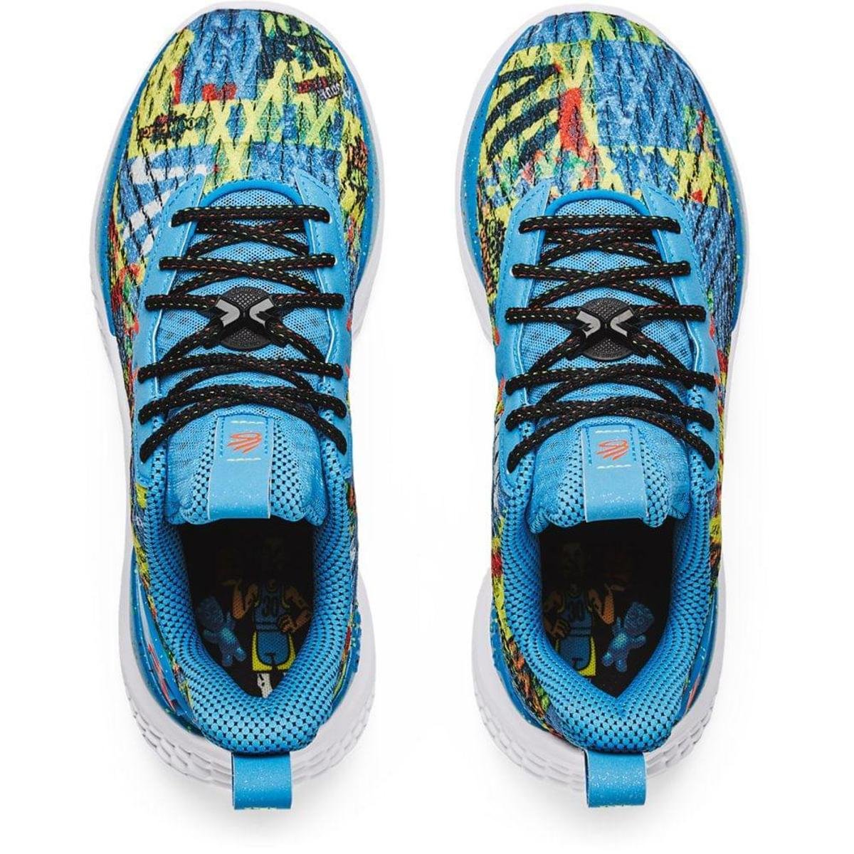 UNDER ARMOUR curry 10 spk カリー10 Tênis de Basquete Masculino Under Armour Curry 10 SPK - Azul