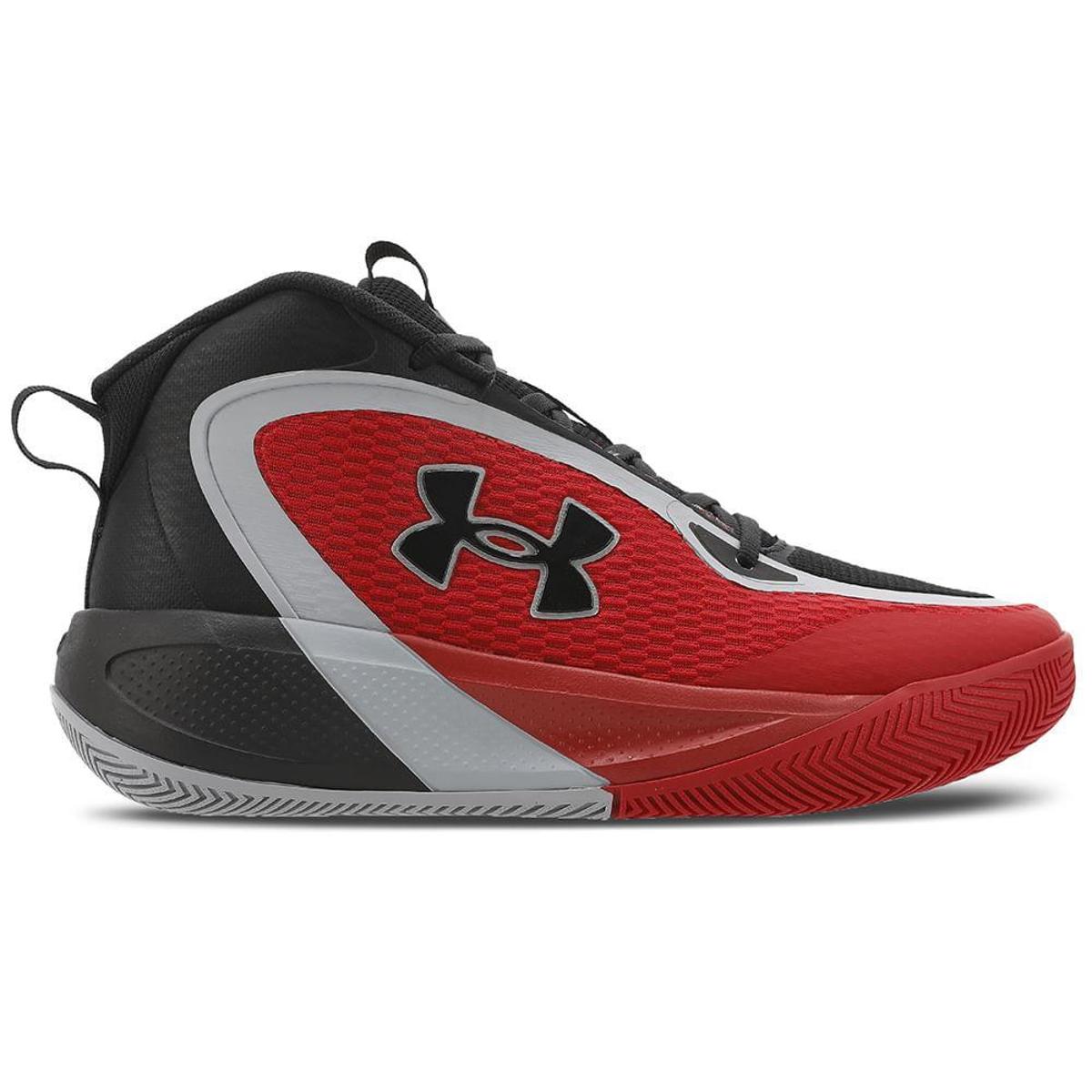 Tênis de Basquete Masculino Under Armour Swish 2 41 Vermelho