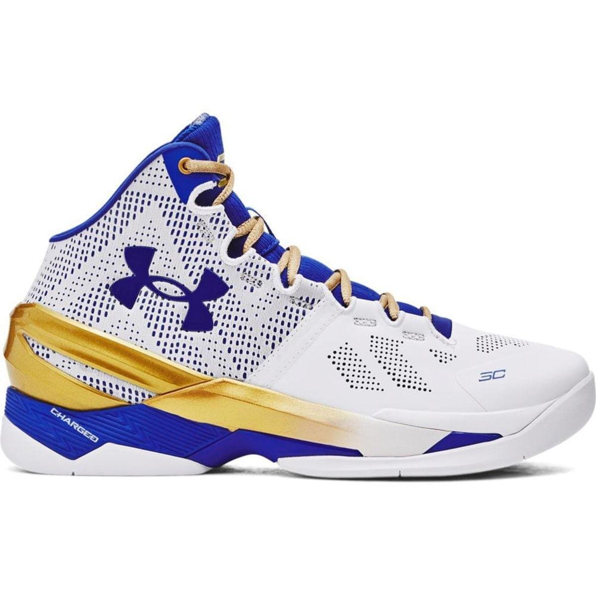 Tênis de Basquete Under Armour Curry 2 Retrô - Branco | Netshoes
