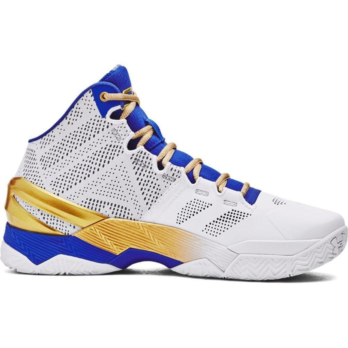 Tênis de Basquete Under Armour Curry 2 Retrô - Branco | Netshoes