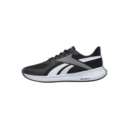 Tênis de Corrida Energen Run Reebok - Preto+Branco Menor preço em Tênis de Corrida Energen Run Reebok - Preto+Branco