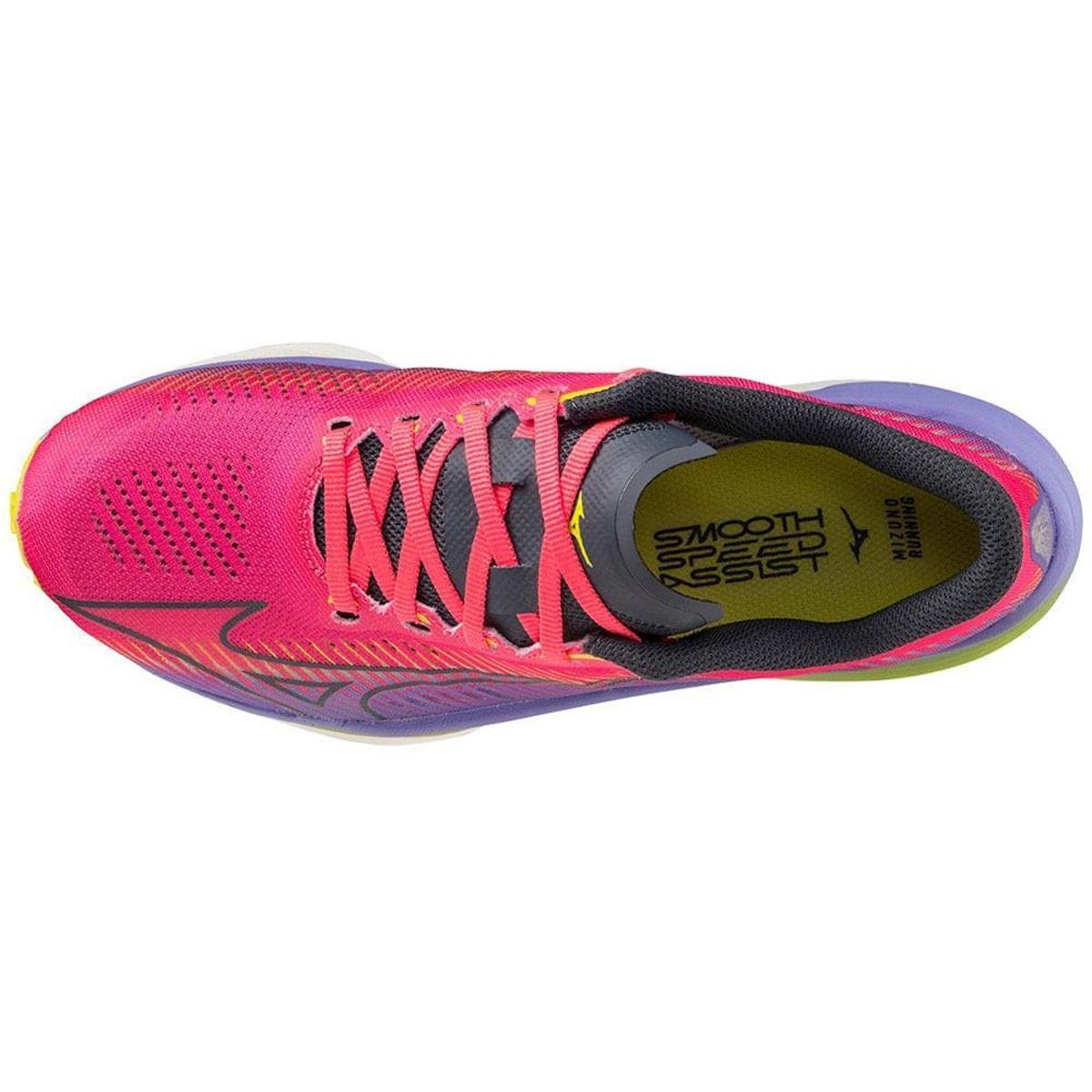 Tênis de Corrida Feminino Mizuno Wave Rebellion Pro - Rosa | Netshoes