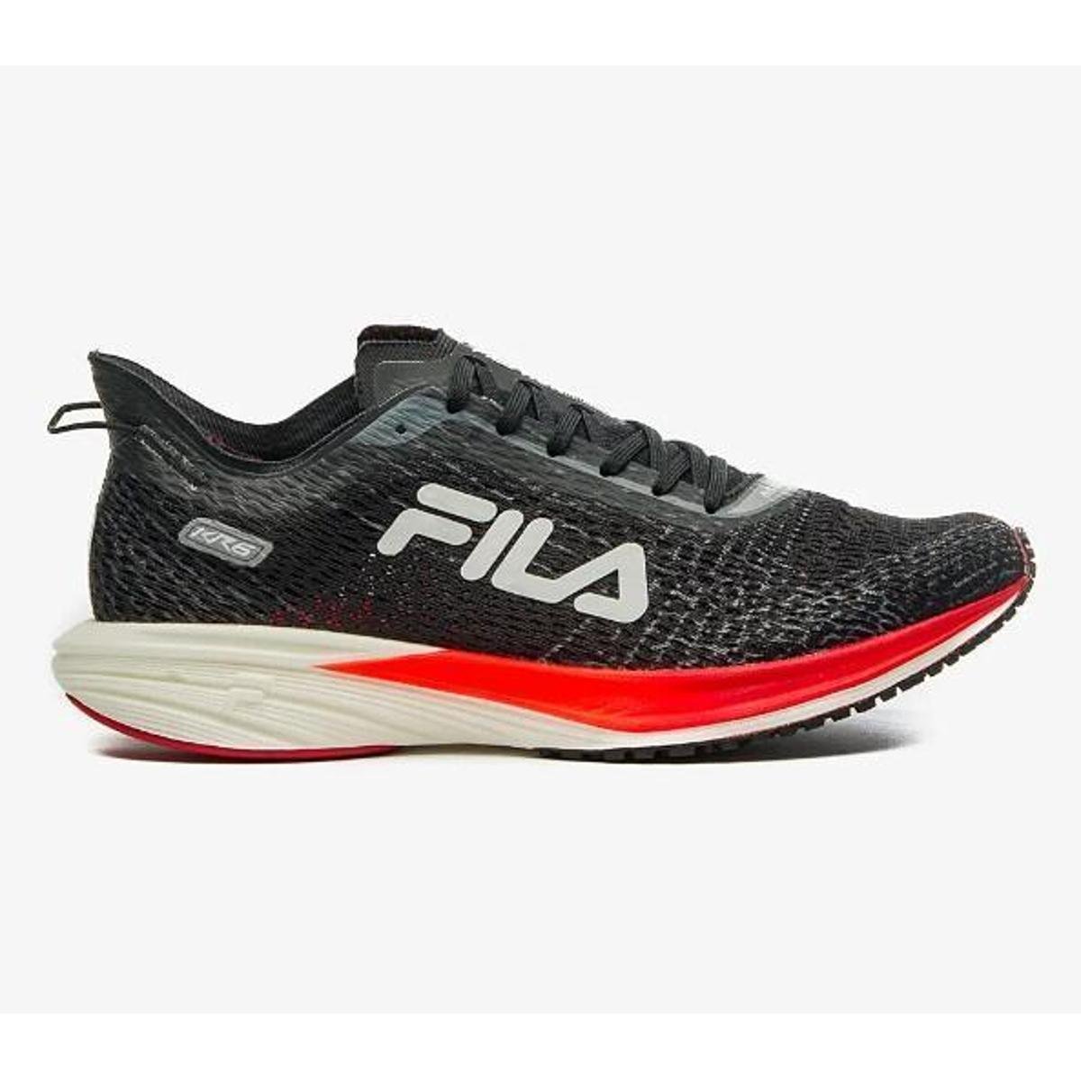 Tênis De Corrida Fila KR6 Masculino e Vermelho - Preto | Netshoes