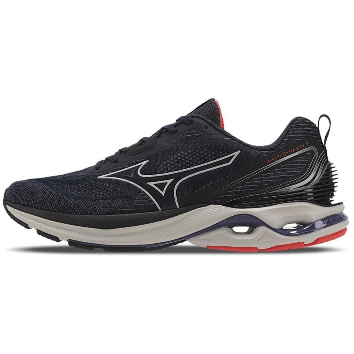Tênis de Corrida Masculino Mizuno Wave Dynasty 7 46 Azul - Azul