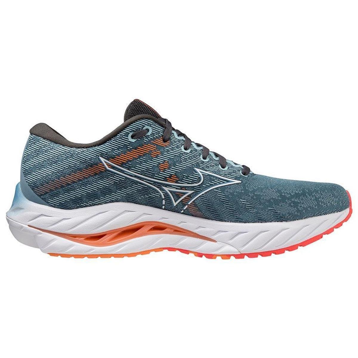 19ZI Tenis de Corrida Masculino Mizuno Wave Inspire 19 - Azul | Netshoes