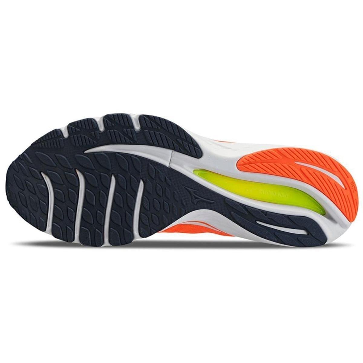Tênis de Corrida Masculino Mizuno Wave Interceptor RSP - Laranja