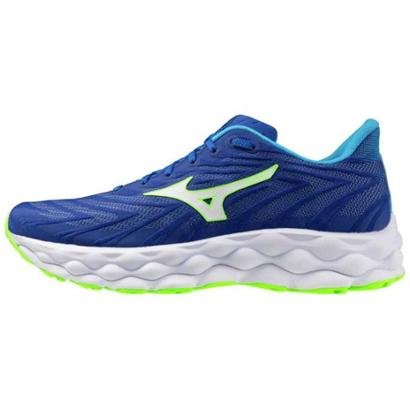 Tênis de Corrida Masculino Mizuno Wave Sky 8 - Azul | Netshoes