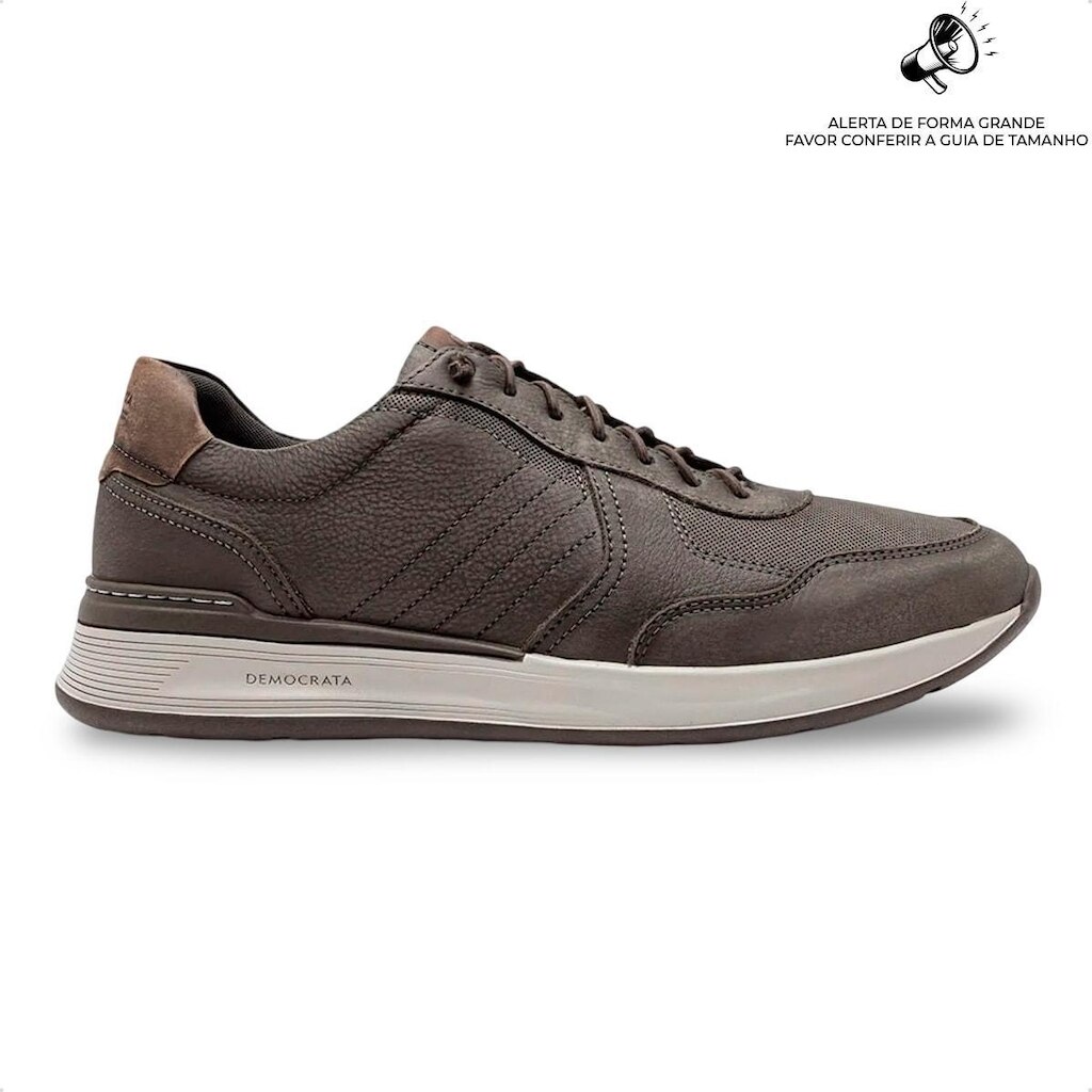 Tênis de Couro Democrata Masculino Mark Hi-Soft 32